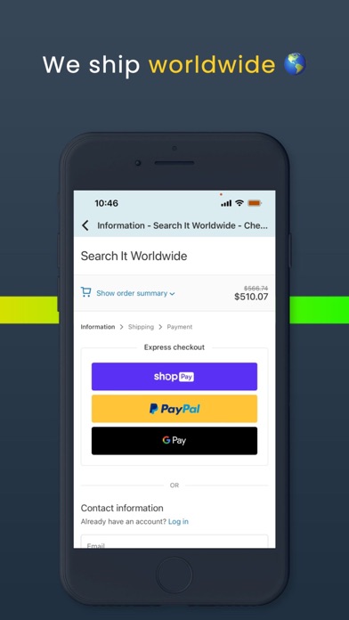 SEARCHITWORLDWIDE Screenshot