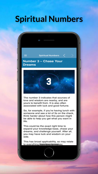 Spiritual Numbers Screenshot