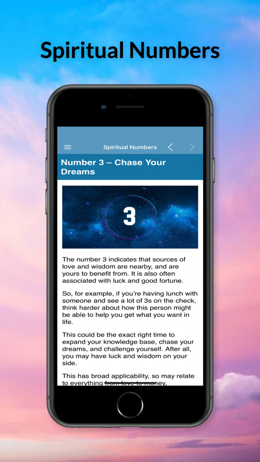 #1. Spiritual Numbers (iOS) Podle: David Ortega Lopez