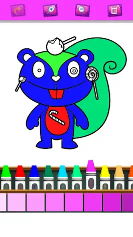 Game screenshot Happy Tree Coloring Friends mod apk