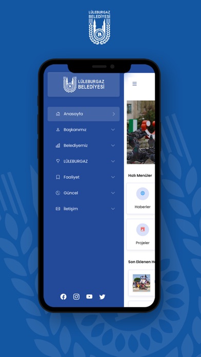 Lüleburgaz Belediyesi Screenshot