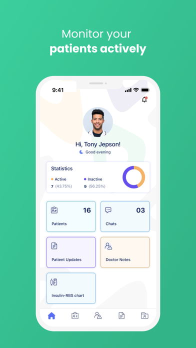 WeCare Diabetes - Provider Screenshot