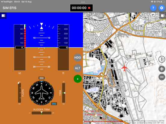 Screenshot #2 for Sim EFIS