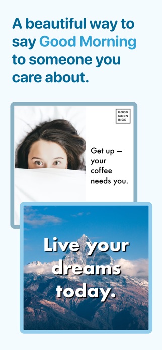 Screenshot of Good Mornings