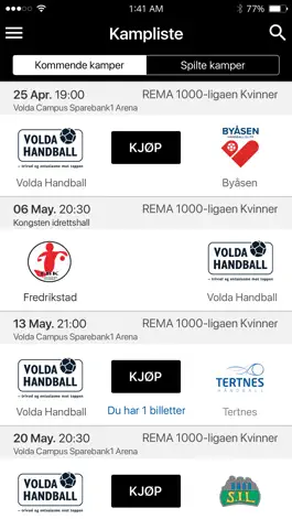 Game screenshot Volda handball apk