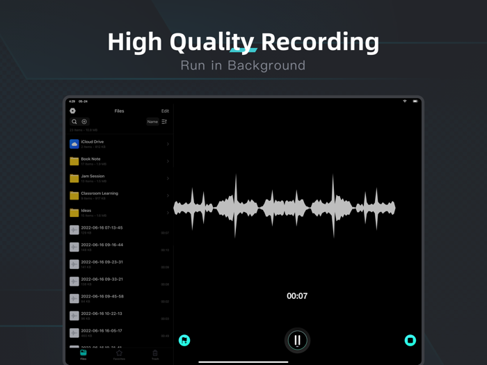 Voice Recorder Audio Memos