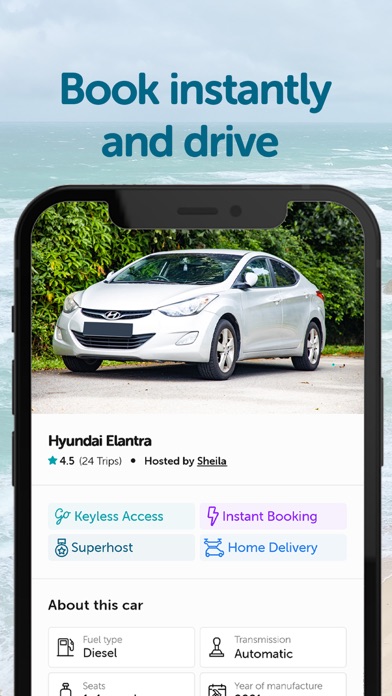 Drive mate - Share & Rent Cars Screenshot