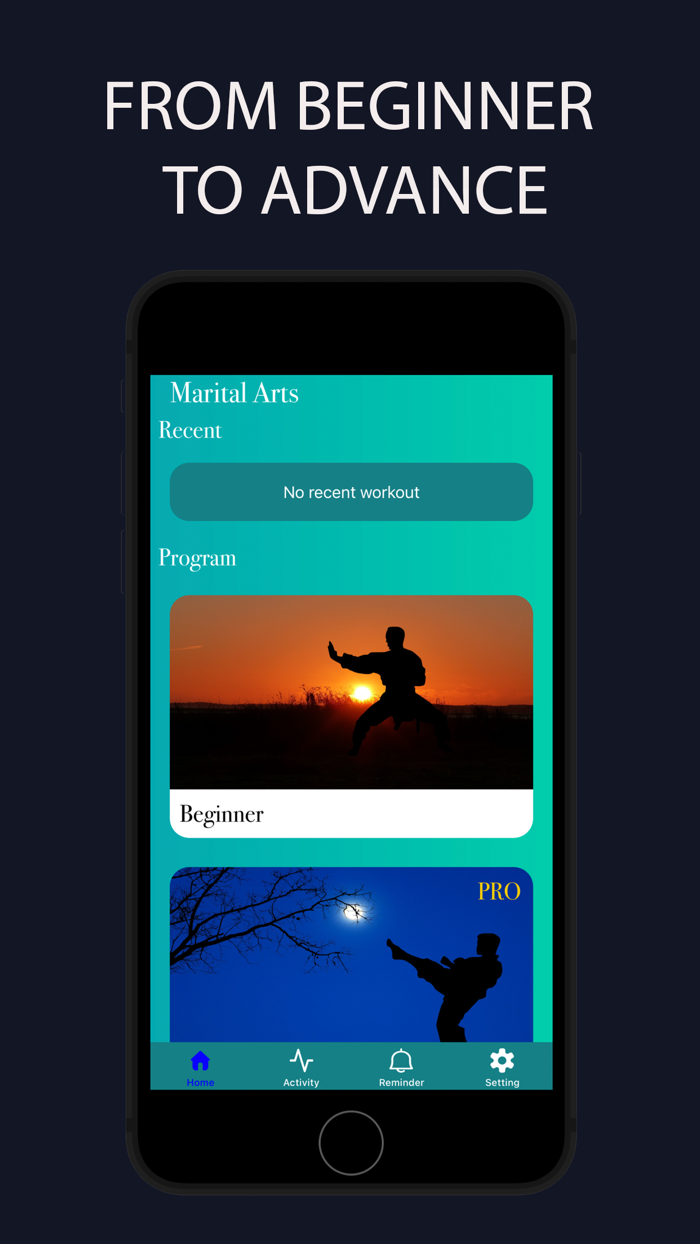 Martial Arts Trainer at home