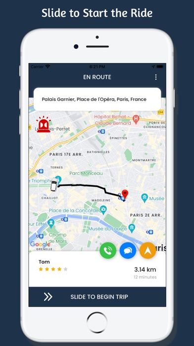 Presticab Driver Screenshot