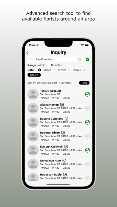 FloristHub Screenshot