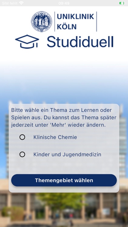 Studiduell - Uniklinik Köln