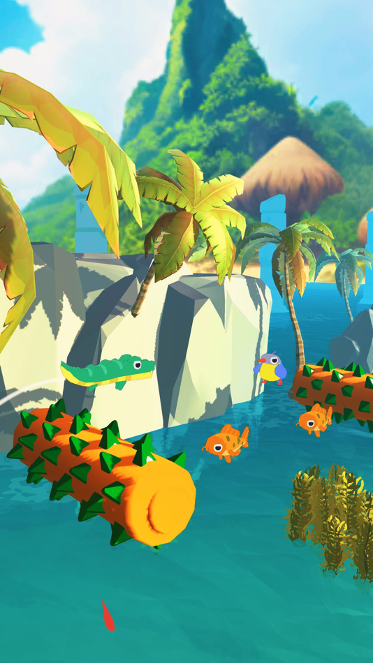 Alligator Run Water Fun Game - 2 - (iOS)