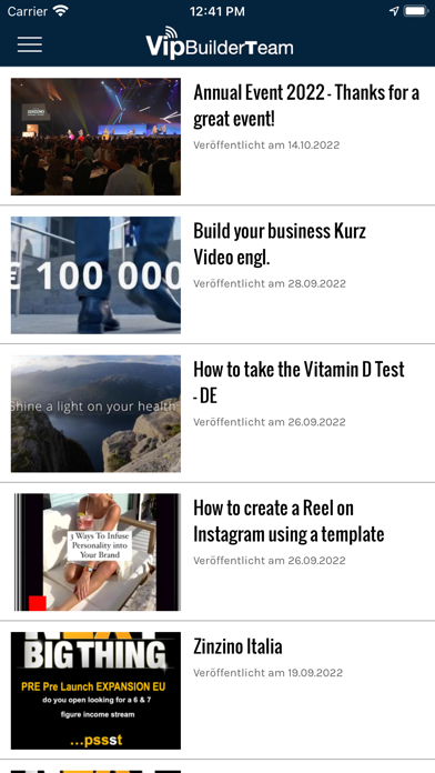 Vip-Builder Screenshot