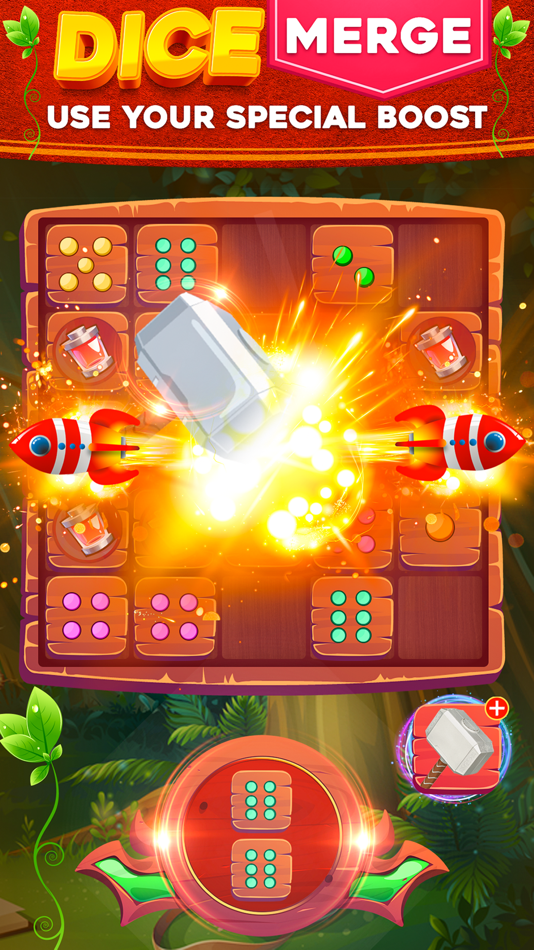 #3. Dice Merge - Merge Puzzle 3D (iOS) 来自: Muhammad Haroon