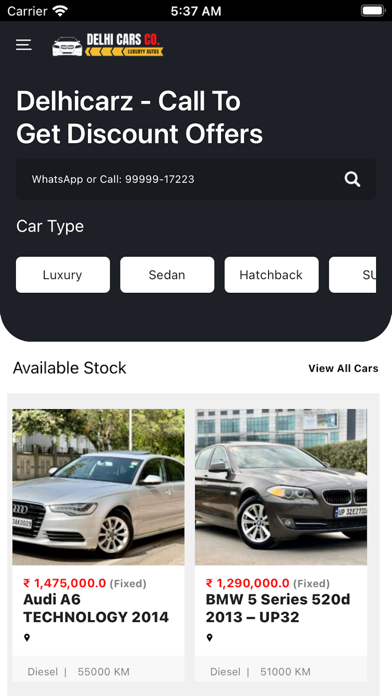 DelhiCarz - Buy Sell Used Cars Screenshot