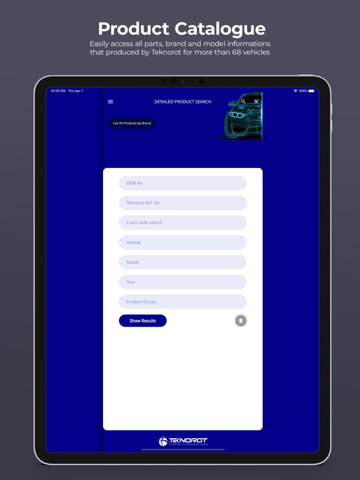 Teknorot Part Finder
