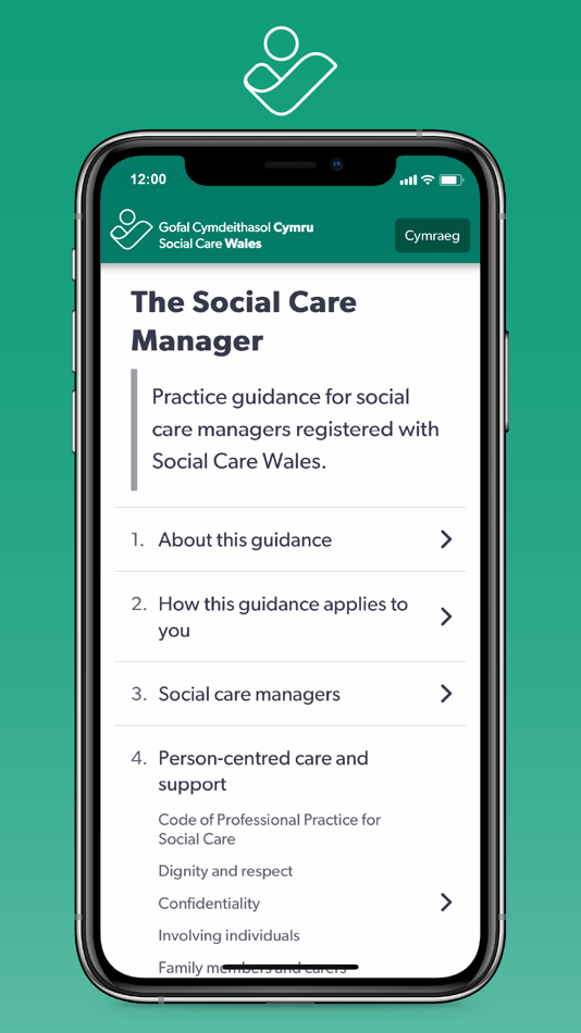 #1. The Social Care Manager (iOS) Podle: Social Care Wales