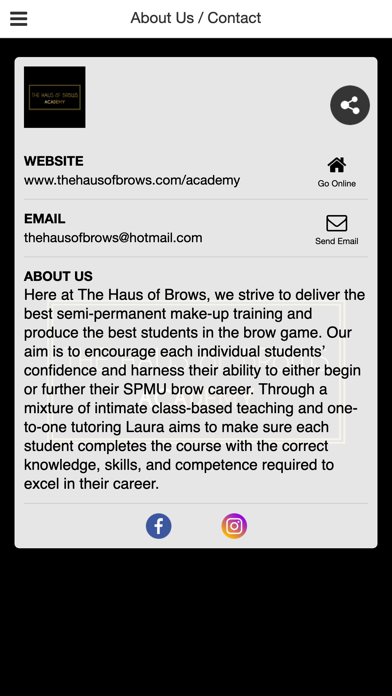 The Haus of Brows Academy Screenshot