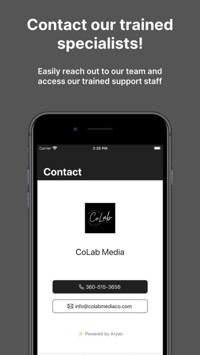CoLab Media Screenshot