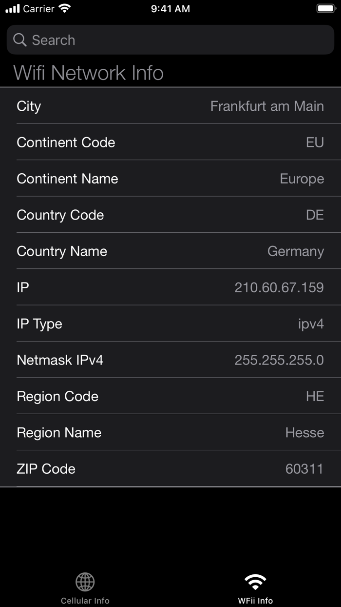Network Info Scanner