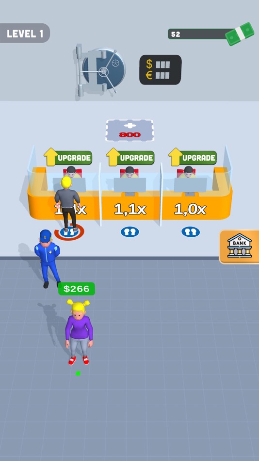 #4. Bank Manager 3D (iOS) By: Mustafa Akbaba