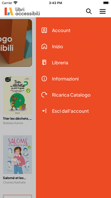 Libri Accessibili Screenshot