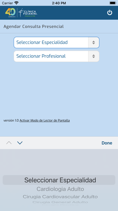 Clinica Foianini Screenshot