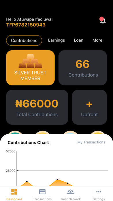 Entrepreneurs Trust Fund Screenshot