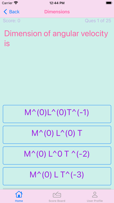 Grade 11 Math & Science Screenshot