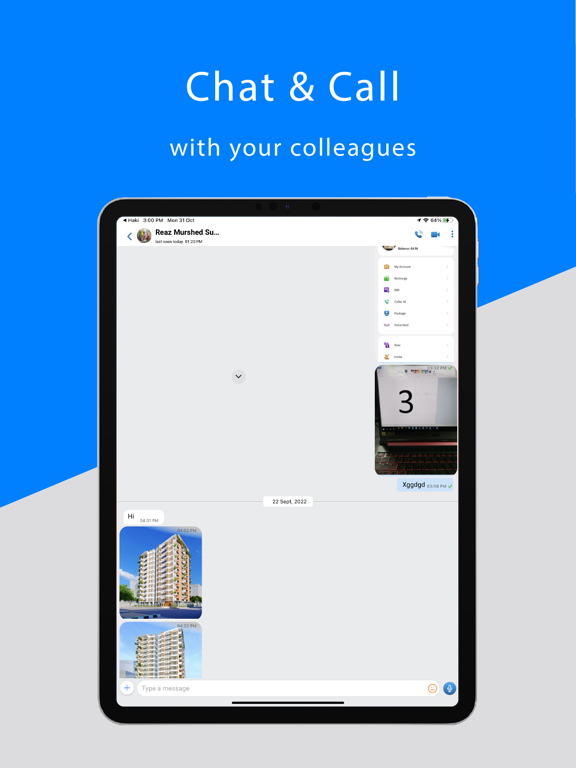 KloudTalk Smart Business Phone iPad screenshot 4 - Social Networking app