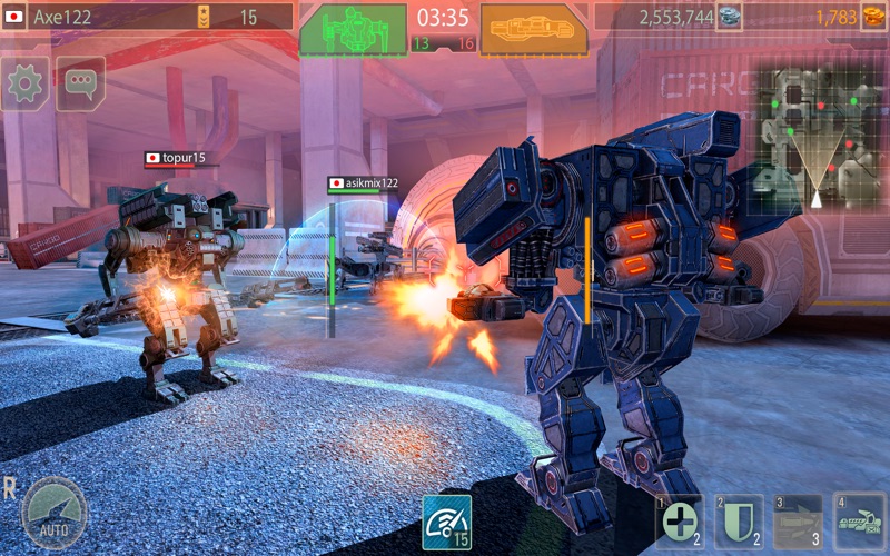 Screenshot #3 pour WWR: Jeu de Guerre Robot PvP