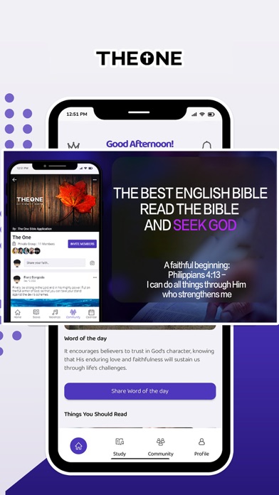 The One Bible: Audio Devotion Screenshot