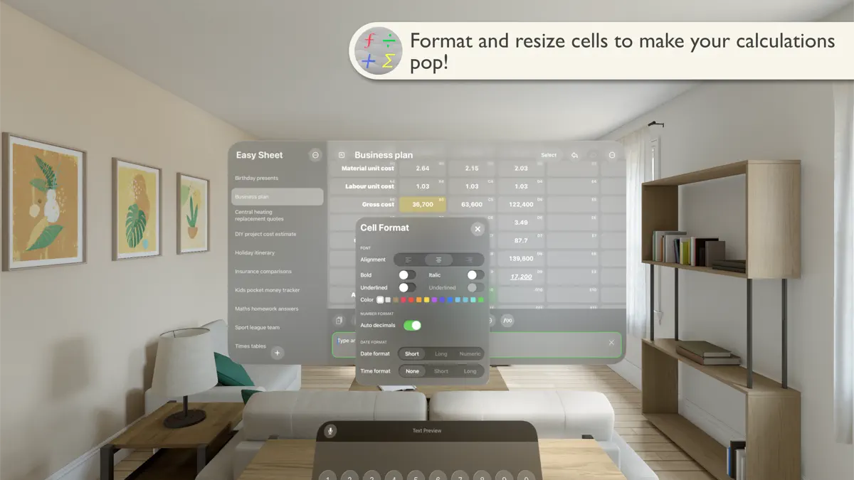 Easy Sheet screenshot 4