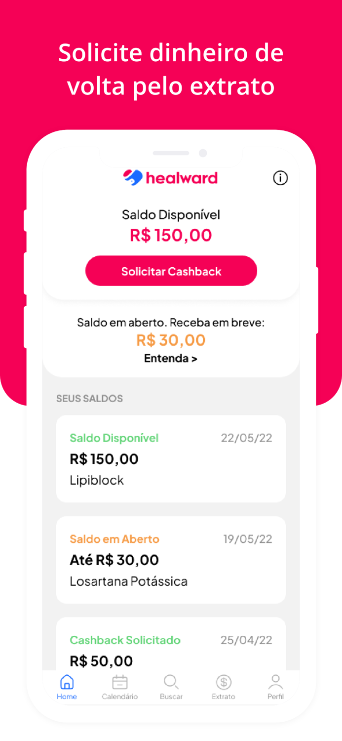 Healward - Cashback da Saúde