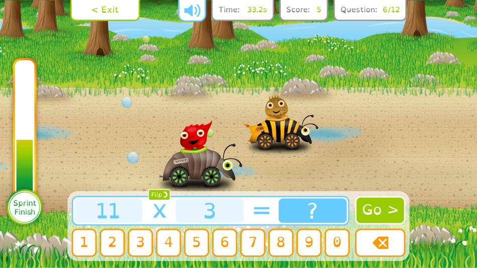 #1. Squeebles Times Tables Connect (iOS) 由: KeyStageFun