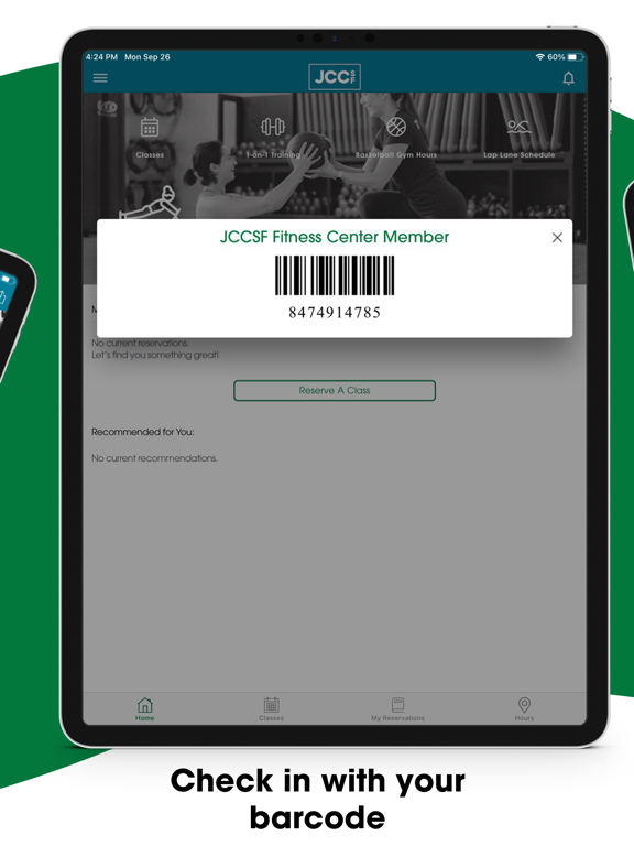 JCCSF Fitness Center iPad screenshot 3 - Health & Fitness app