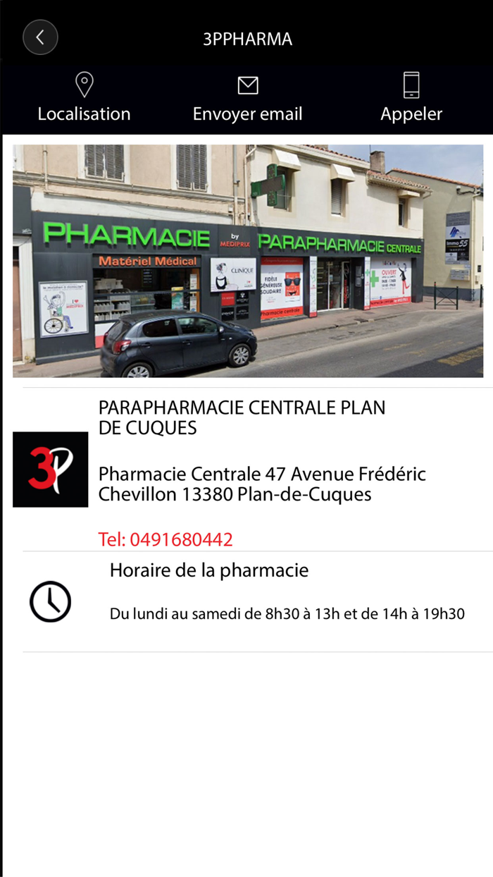 Pharmacie centrale 3PPharma