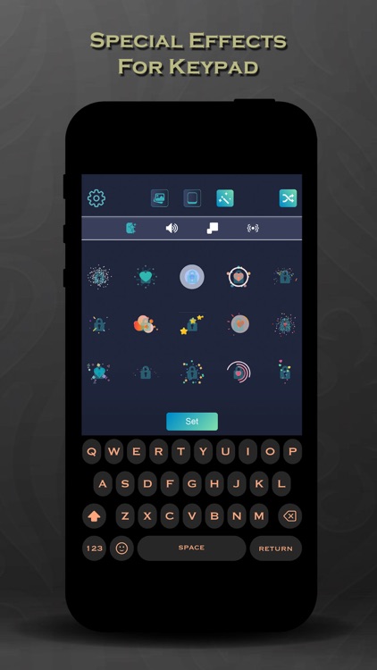 Black Keyboard Themes Design screenshot-6