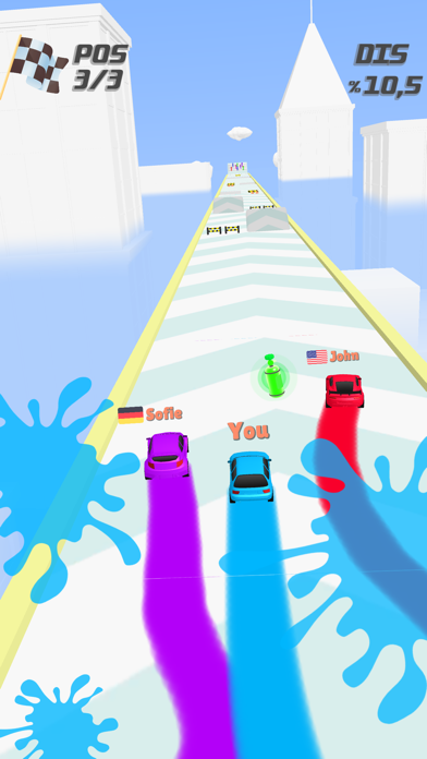 Colorful Race Screenshot