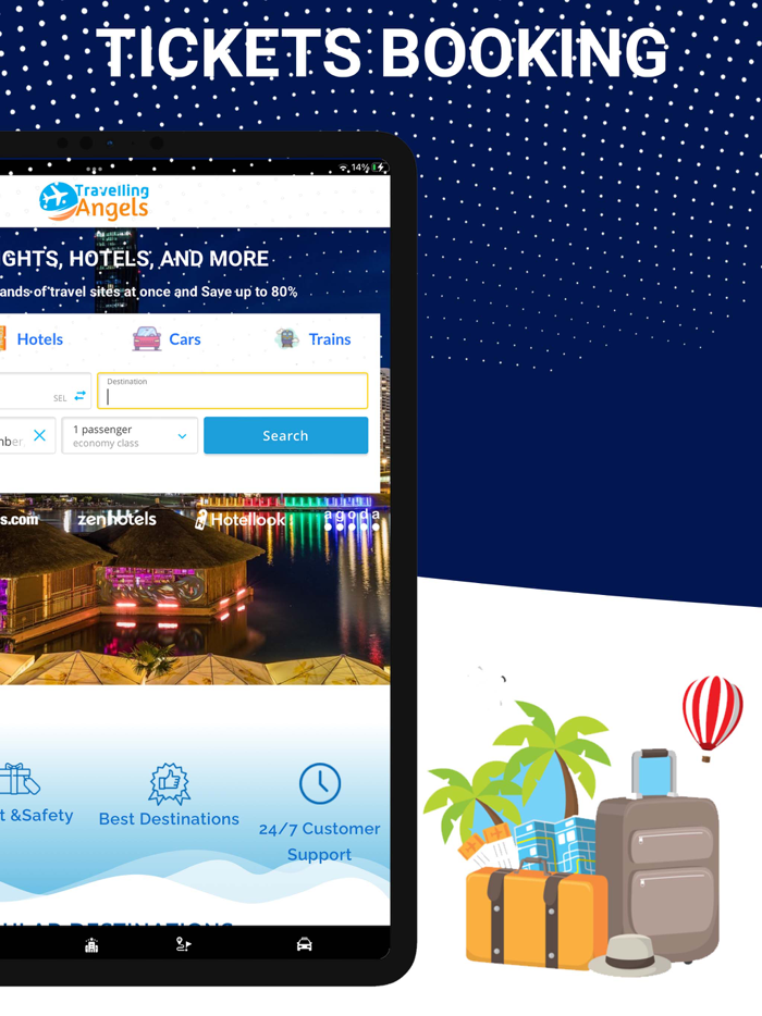 Travelling Angels Booking App