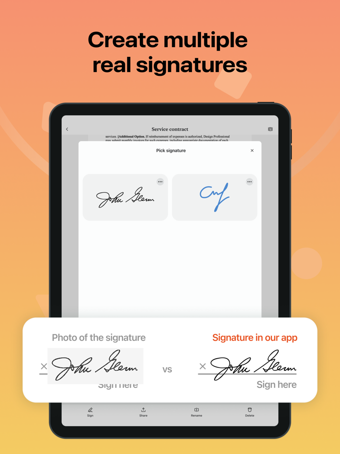 Sign Doc™ e-Signature app