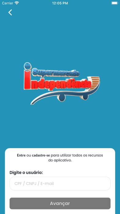 Supermercado Independencia Screenshot