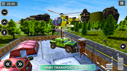 ArmyVehicalTruckTransport3d Screenshot