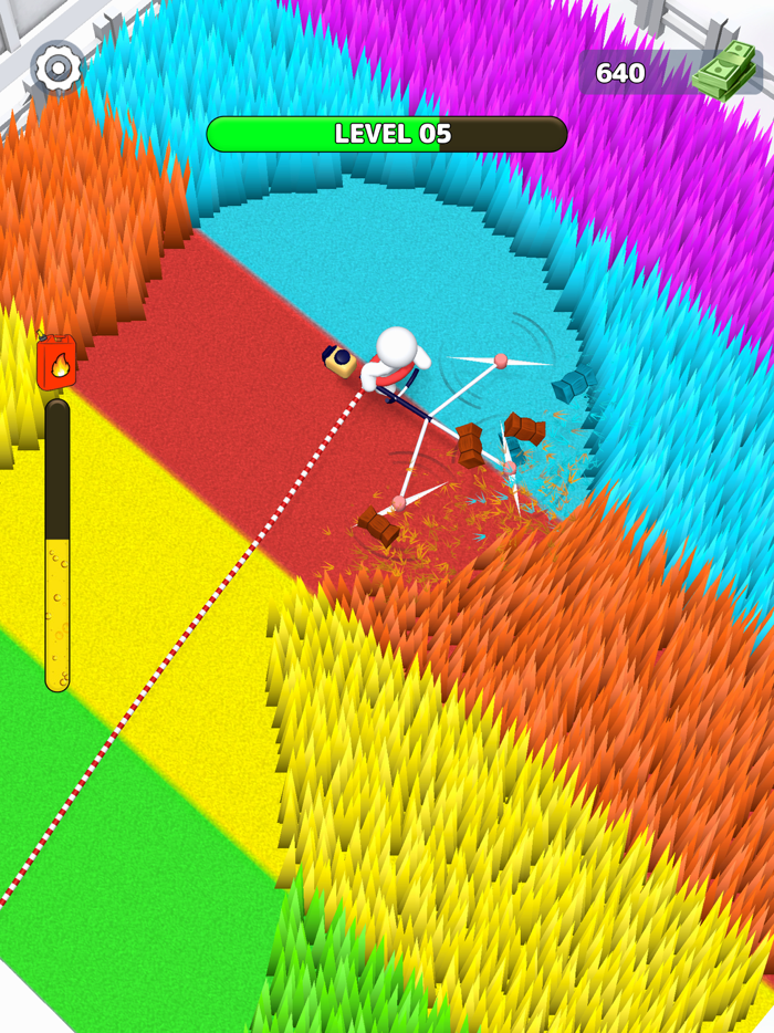 Lawn Mower - Cutting Grass