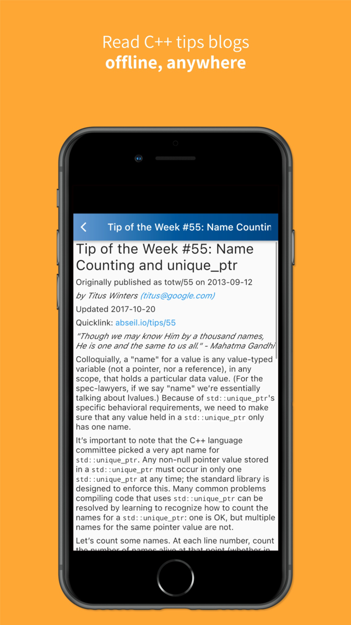 C Tip of the Week