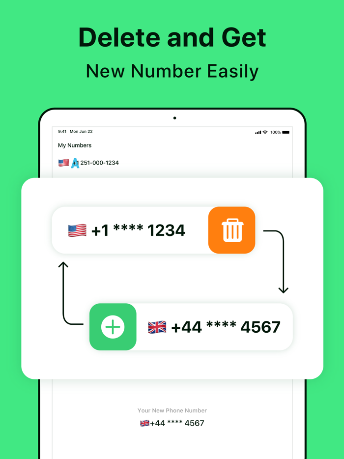 Dual - Second Phone Number App