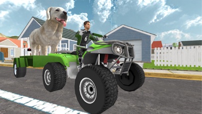 Pet Dog ATV Cargo Transport Screenshot