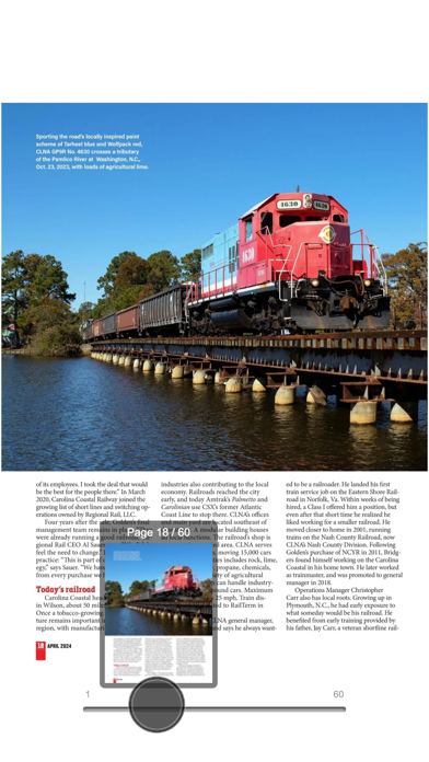 Trains Magazine Screenshot