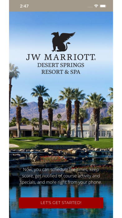 JW Marriott Desert Springs Screenshot