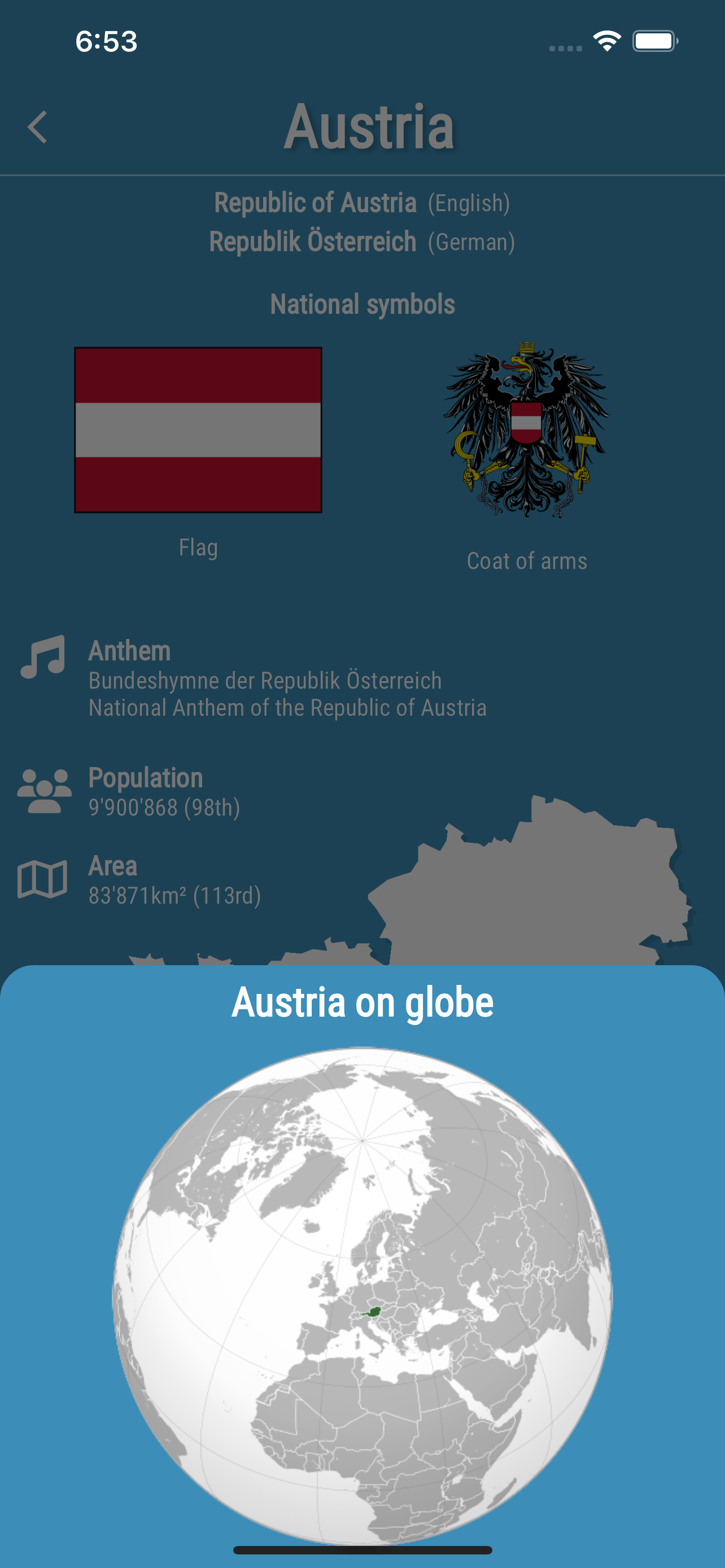 All Countries Info